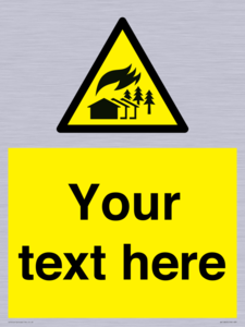 Custom Warning: Large scale fire zone